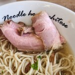 麺庵ちとせ - レアなチャーシュー☝もദ്ദി ˃ ᵕ ˂ ) ‹"ｰᵎᵎ