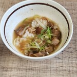 麺庵ちとせ - 〆は冷やし茶漬け旨い