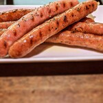 5種のソーセージ盛り合わせ