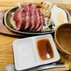 本気の薪焼きステーキ