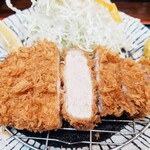 とんかつ・トンテキ たつまきや - 通常との違いが分からないけど多分厚いような、、、