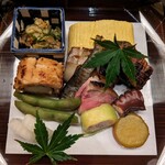 辻布紗 - 八寸のようなお弁当スタイル