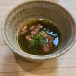 松寿司 - モズクとトマト