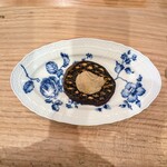 La Stalla - 茄子のローストに牡蠣のペースト