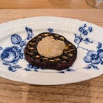 La Stalla - 牡蠣を仕入れて茄子が主役になった不思議なお料理です