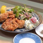 家庭料理 小川 - 鶏のカラアゲ
