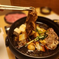 先斗町しゃぶしゃぶすき焼き きらく - 