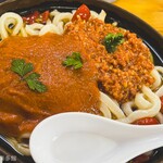 麺紡 - あい盛りぶっかけ