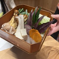 すき焼き十二天 - 季節のお野菜（すき焼き）