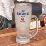 シウマイ堂 正屋 - 翠ソーダ メガジョッキ