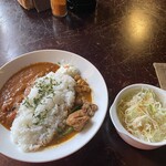 HOME - セットはサラダとドリンクとアイス付き