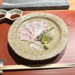 254456257 - のどぐろ薄造り