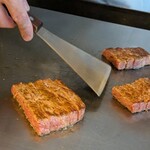 横浜 夜景 鉄板焼＆ステーキ 祥鳳 - ◆A5黒毛和牛サーロインの鉄板焼き&季節の焼き野菜