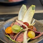 横浜 夜景 鉄板焼＆ステーキ 祥鳳 - ◆和牛のローストビーフサラダ