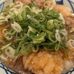 丸亀製麺 - 鬼おろし肉ぶっかけ、アップ