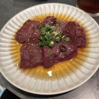 大阪福島焼肉 とっぷく - 炙りレバー