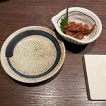 牛たん炭火焼き 仁 - 牛たんサガリの辛味和え