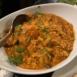 Indian Street Food & Bar GOND - 辛いチキンひき肉カレー