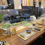 須崎屋台かじしか - カウンター