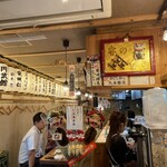 須崎屋台かじしか - レジから望む