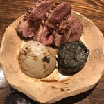 蕎麦小路 さわらび - 鴨料理：鴨焼き