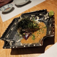 対馬のどぐろとイカ活き造り 博多 魚蔵 都ホテル店 - 
