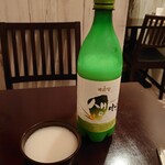 李's食卓 - 今日は Bottleのままだ(笑)