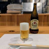 魚と炭と鉄板と ととと - まずは、水分補給っ！