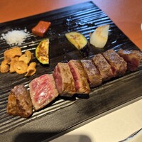 宮崎尾崎牛 鉄板焼き 吟 梅田ヒルトンプラザウエスト - 