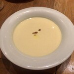 水色食堂 - 冷製コーンポタージュ