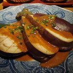 なっぱjuicy - 米茄子のごまだれ和え(\630円)