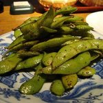 なっぱjuicy - 枝豆のガーリック炒め(\580円)