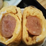 わ楽 - 明太子入り厚焼き玉子