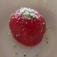 リストランテ サルーテ竹芝 - トマトのファルシーサラダ