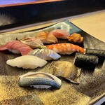 鮨とよふく - 料理写真:おきまり特上