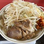 ラーメン もっけだの - 『ラーメンニンニクショウガ野菜マシマシ』