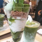 nana's green tea - 抹茶生チョコレートパフェ