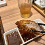 とんかつマ・メゾン - 甘口は意外とマスタードが効いてます。