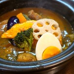 スープカリー ばぐばぐ - 豚角煮カリー（1,450円）