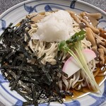 げた家 - 冷やしきのこそば