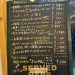 サチア ビーフストロガノフ - メニューボード