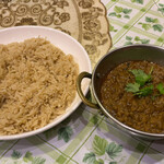 ラヒ パンジャービー･キッチン - ラヒ パンジャービー・キッチン(マトンキーマ、ブラウンライス)