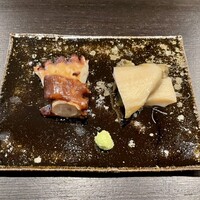 鮨 十兵衛 - 越前町 煮鮑、煮蛸
