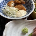 旬菜の味わい がら里 - 白身フライ