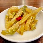 湖南人家 - 20240711お新香（ザーサイ）