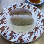 佐渡廻転寿司 弁慶 - 本物の平目のえんがわ。数量限定だったらしく、いいネタでしたね。