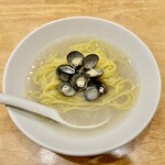 中華そば ココカラサキゑ - 宍道湖シジミのかけ冷やし 1000円　※限定メニュー