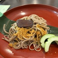 からすみ蕎麦 月と松 - 蕎麦　からすみ蕎麦