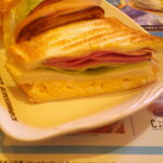 珈琲所コメダ珈琲店 - たっぷりアイスコーヒー モーニングセット＆ジャーマン＆ポークたまごトースト＆コメチキ＆アイスウインナー＆ミニシロノワール