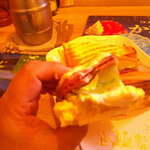 珈琲所コメダ珈琲店 - たっぷりアイスコーヒー モーニングセット＆ジャーマン＆ポークたまごトースト＆コメチキ＆アイスウインナー＆ミニシロノワール